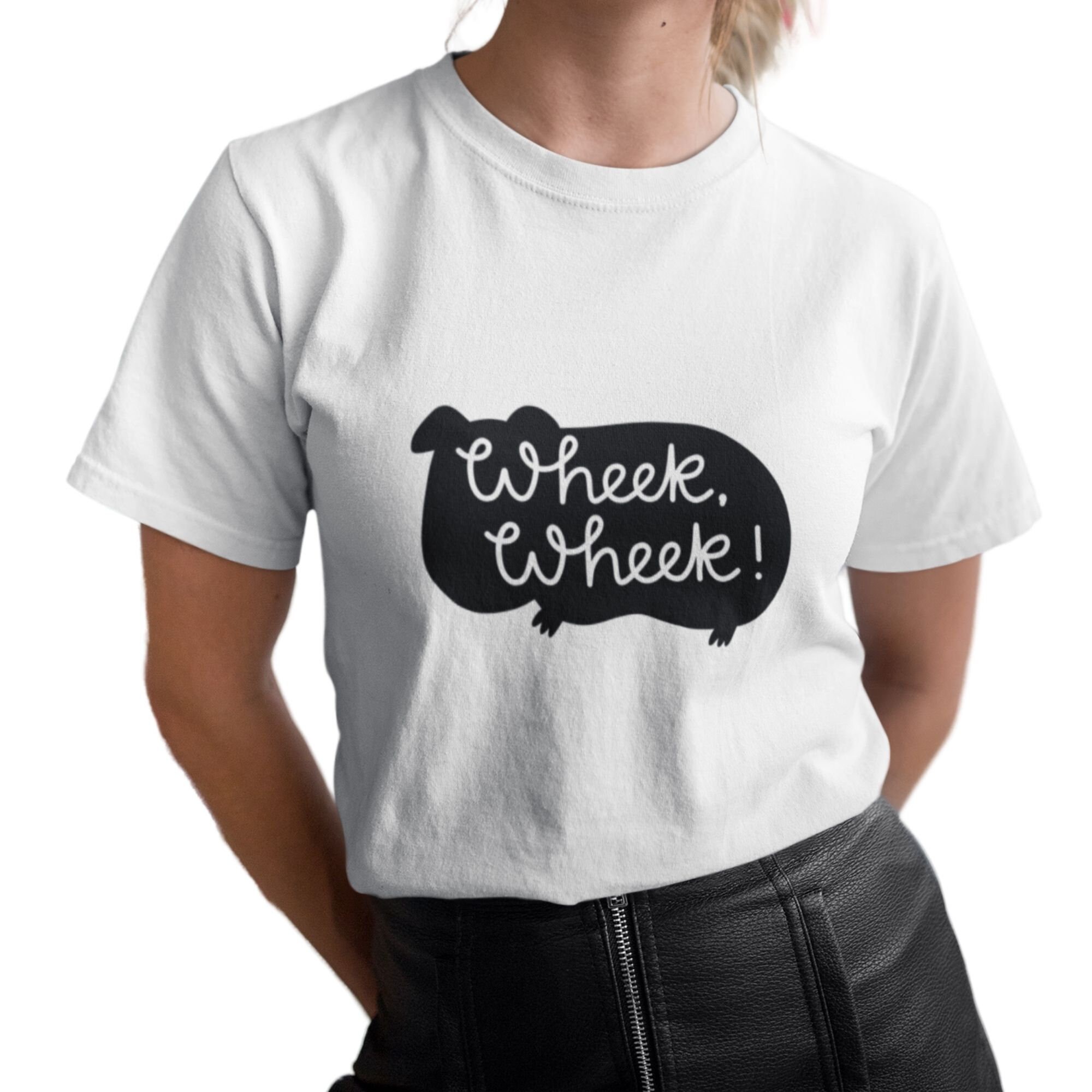 Guinea Pig T-Shirt | Wheek Wheek Shirt - Gift for Guinea Pig Lover - Guinea Pig Owner - Guinea Pig Gift - Guinea Pig Birthday Pet Gift