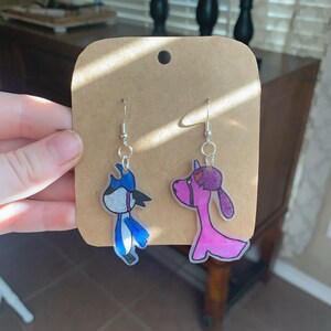 Twilight x Mordecai Earrings | meme | airplanes