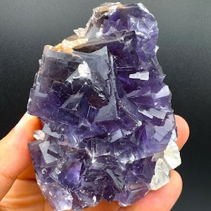 292 CTS Natural Purple Fluorite Specimen , Mineral Specimens , Crystals
