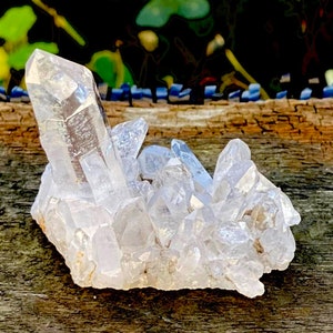 RAW Natural Clear Quartz Crystal Specimen, rare clear quartz, Crystals , Mineral Specimens , Gemstones