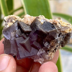 290 CTS Natural Purple Fluorite Specimen , Mineral Specimens , Crystals