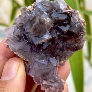 360 CTS Natural Purple Fluorite Specimen , Mineral Specimens , Crystals