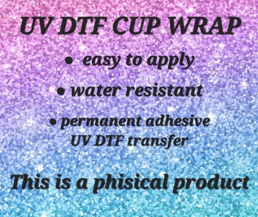 27- Daily Reminders (Cuss)- 16oz Cup UV DTF Wrap