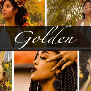 The Best LIGHTROOM Presets, 5 Golden Presets, MOBILE preset, Photo filter, blogger influencer, Desktop Preset, Instagram.