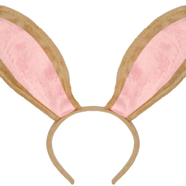 Plush Bunny Ears Headband - Fun Easter Rabbit Croatia