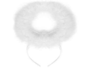 dog angel halo costume