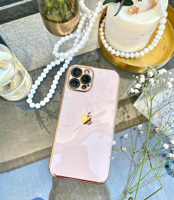 schokkend Gemoedsrust onbekend Luxe Iphone hoesje fancy gouden lijn Roze voor Iphone 11 - Etsy Nederland