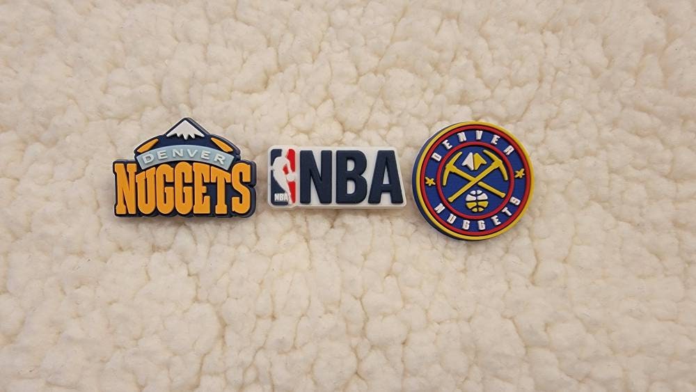 _Denver Nuggets NBA AJ1 Graffity Custom Name & Number Shoes - BTF Store