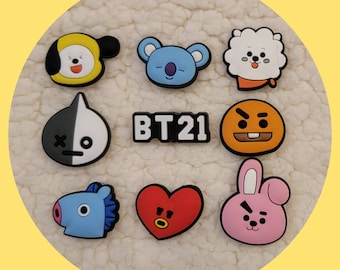 BT21 Charms (Full Set of 9 Piece Price)