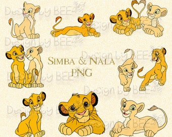 Simba And Nala Etsy