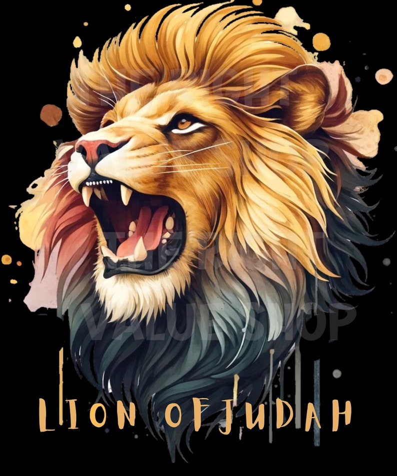Lion of Judah PNG Design, Religious PNG, King Jesus, Spiritual Symbol ...