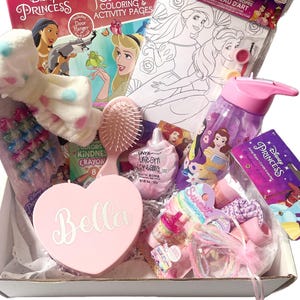 Personalized Princess Gift Box: 12-Piece Set with Jewelry Box