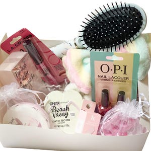 Tween/Teen Girl Gift Box: Self-Care & Beauty Set