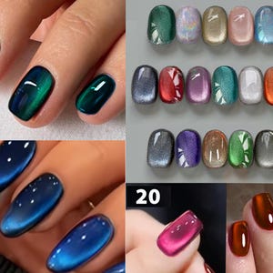 15ml / Free Shipping / 2024 NEW Cat Eye Gel /Free magnet / Set / New color