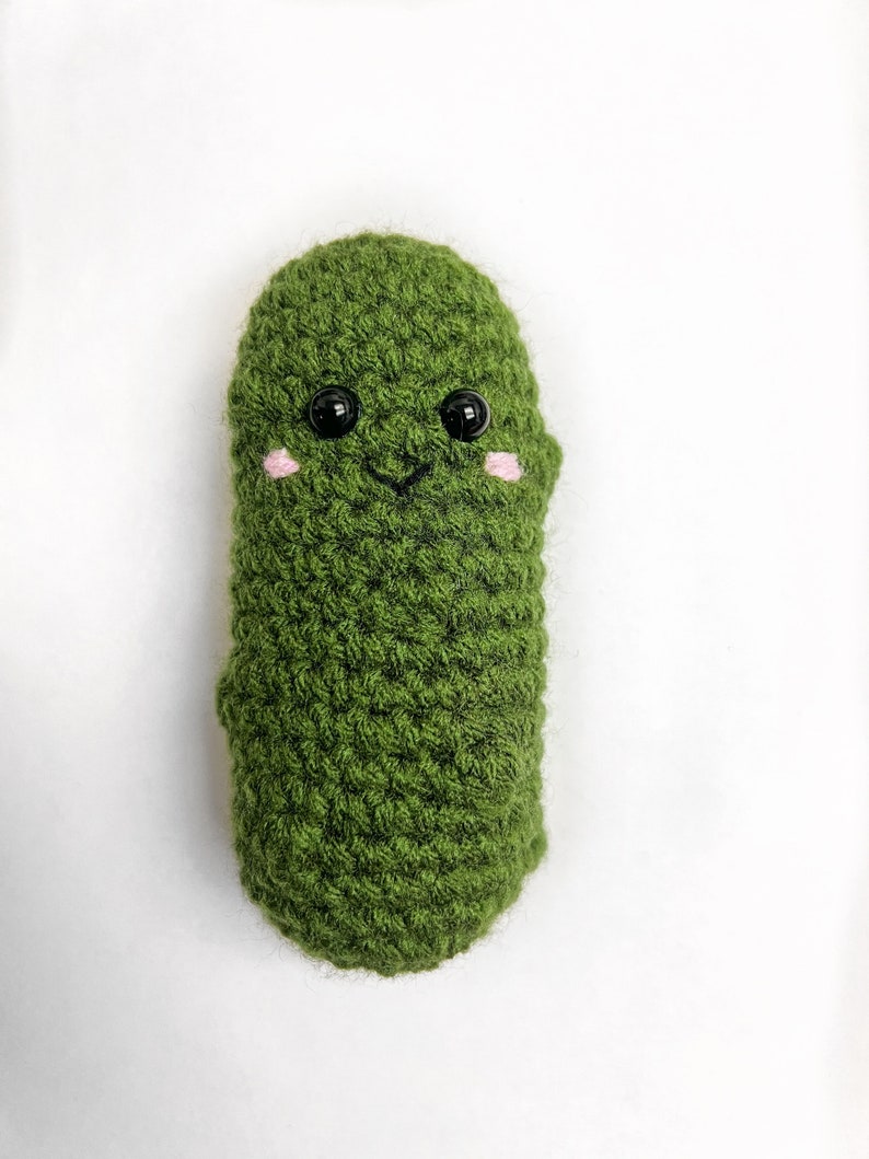 Easy Pickle Crochet Pattern PDF Etsy