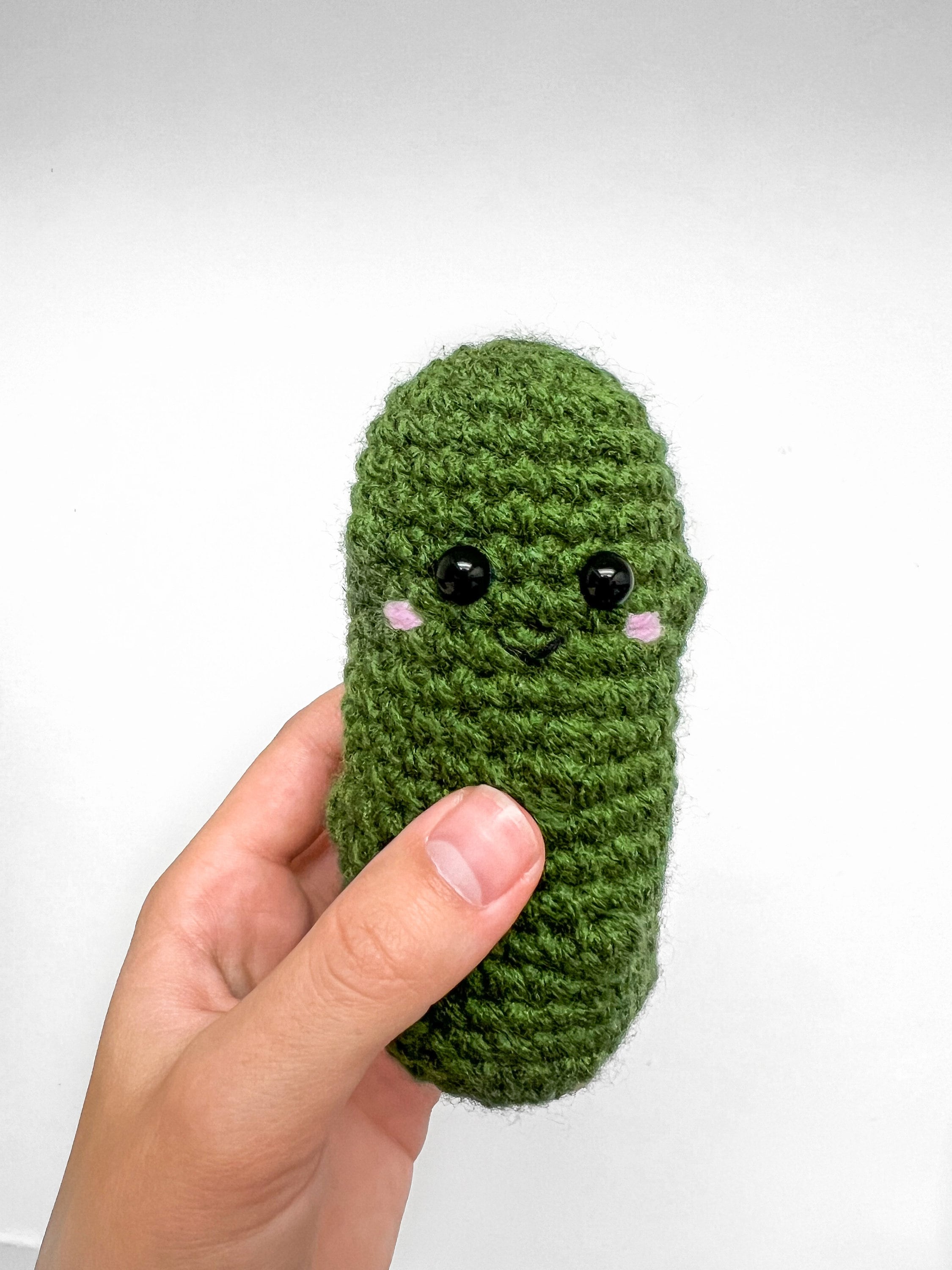 PATTERN ONLY Easy Pickle Crochet Pattern Instant DOWNLOAD Etsy