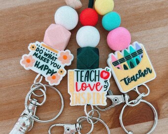 NEW Teacher Lanyard, Teacher Appreciation Gift, Personalized Lanyard ...