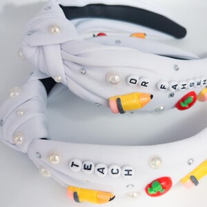Teacher Headband - Etsy display picture 3