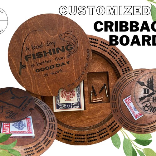 Cribbage Board Ornament Etsy