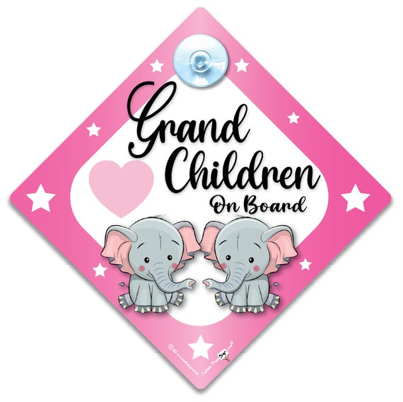 Bigtime Signs Baby on Board Signs for Car - Set of 10
