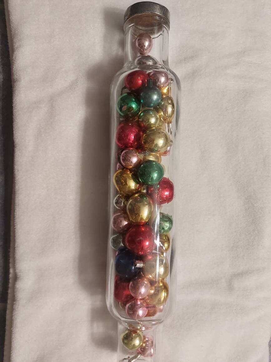 MCM Roll Rite Vintage Glass Rolling Pin Filled With Vintage Etsy UK