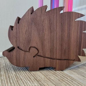 Walnut Hedgehog Pencil Holder/ Color Pencil Holder/ Drawing Pen Holder/ Classroom /Teacher gift