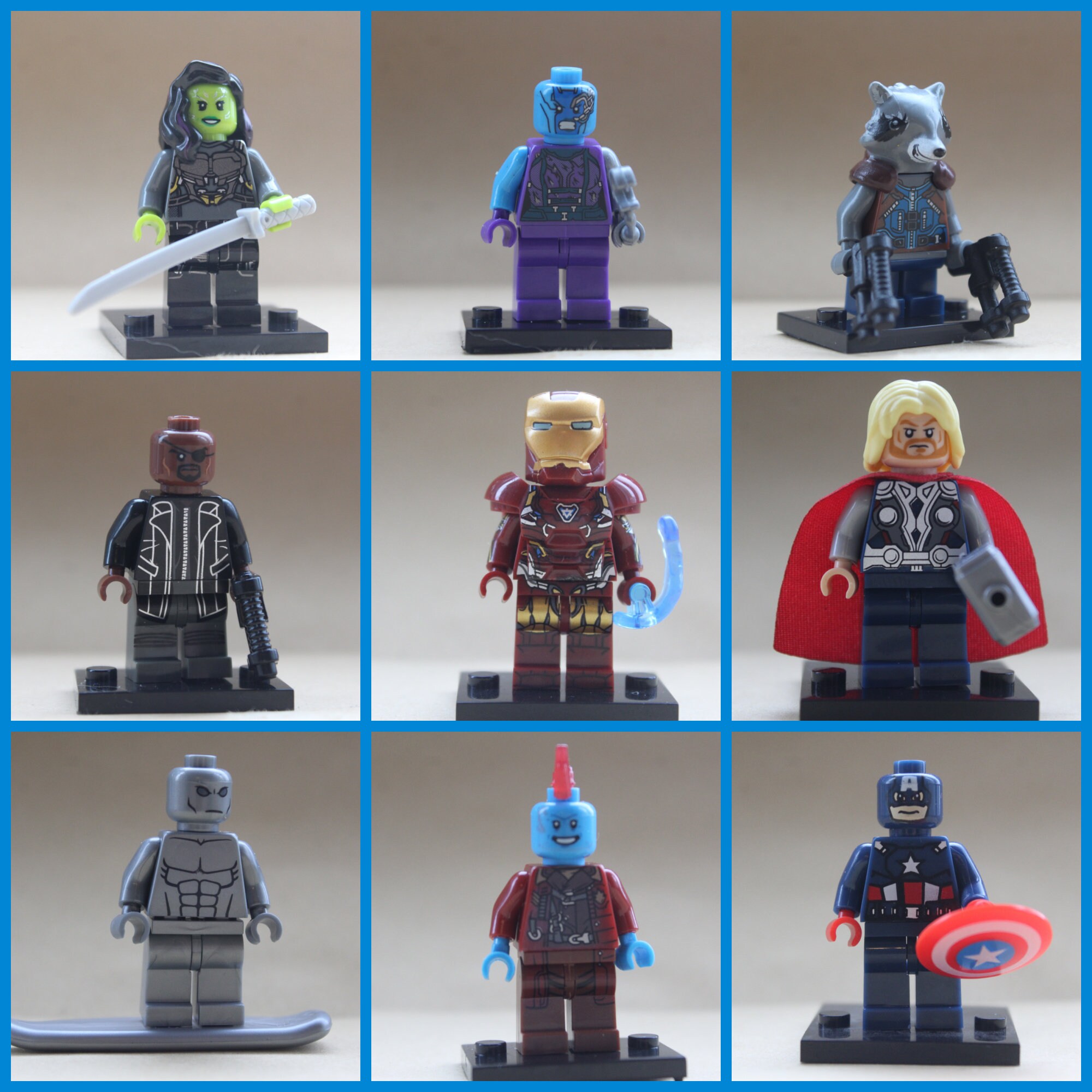 Marvel Avengers Guardians Of The Galaxy Super Hero Toy Action Mini Fi…