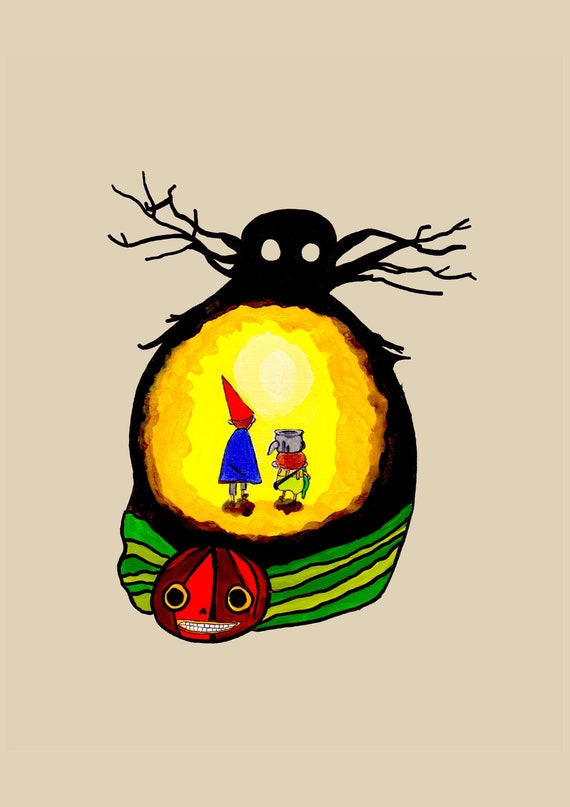 Over the Garden Wall Inspired Art Instant Download Hand Drawn Etsy