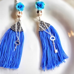 Skull earrings, Halloween accessories