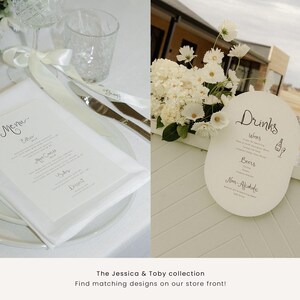 Wedding Seating Chart, Printable PDF, Trendy Seating Chart, Handwritten ...