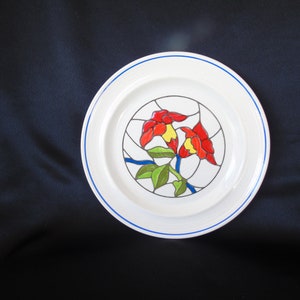 Metlox California Pottery Moulon Rouge Dinner Plate