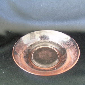 Dogwood Pink Cereal Bowl, Macbeth-Evans Glass