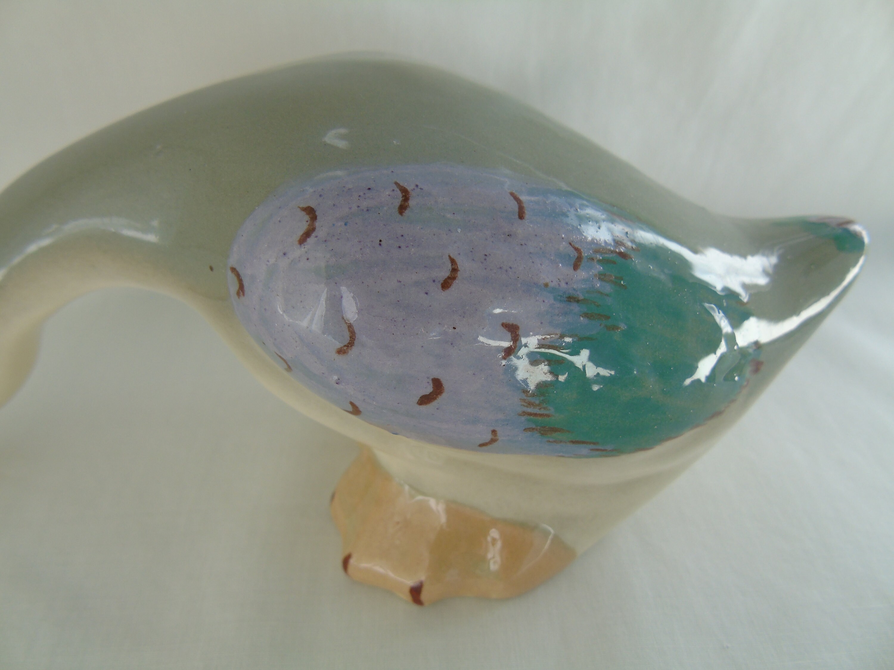 Simmons California Pottery Feeding Goose - Etsy