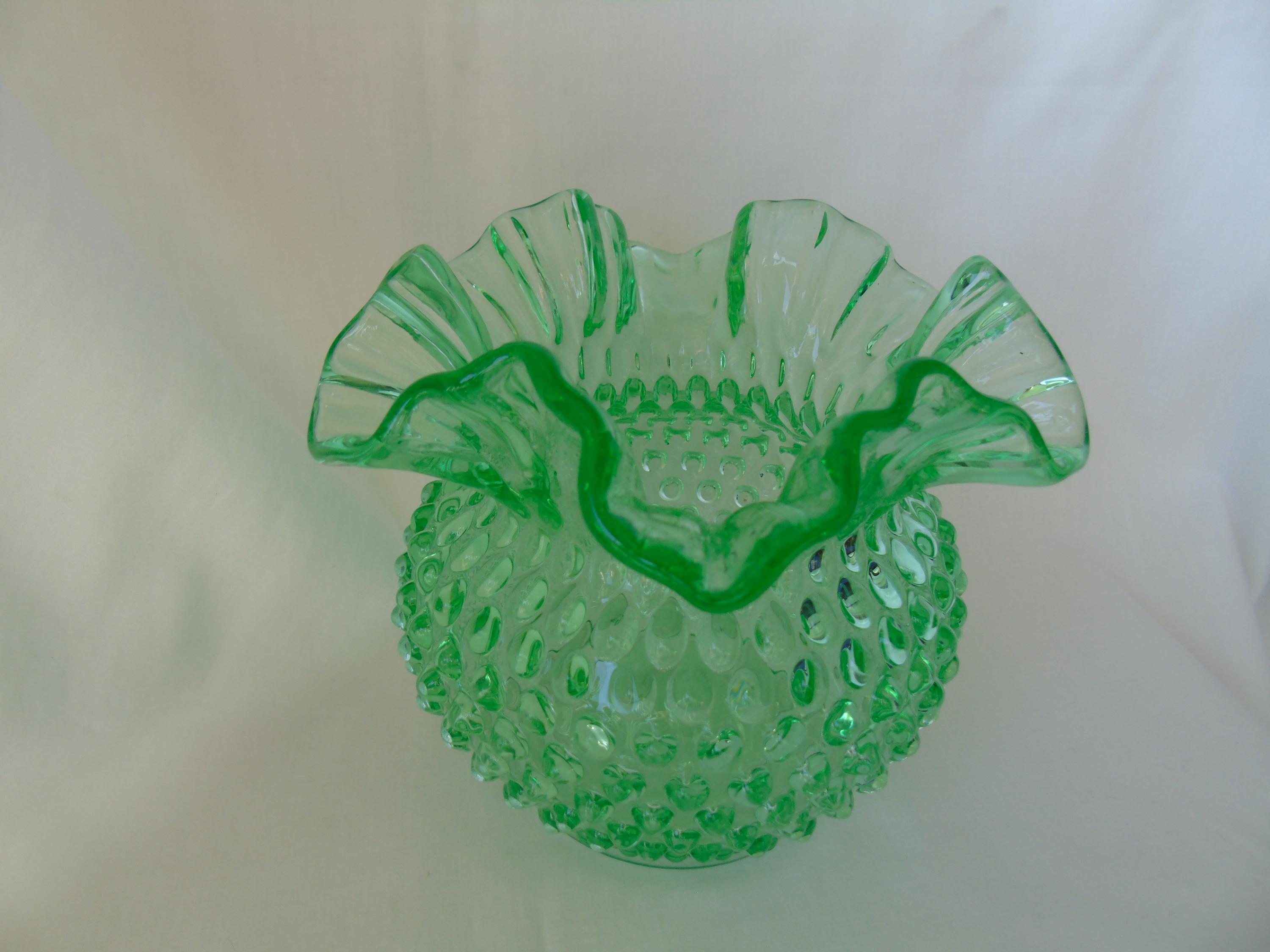 希少なフェントン プレーン グリーン No. 389 DC 5 インチ ホブネイル