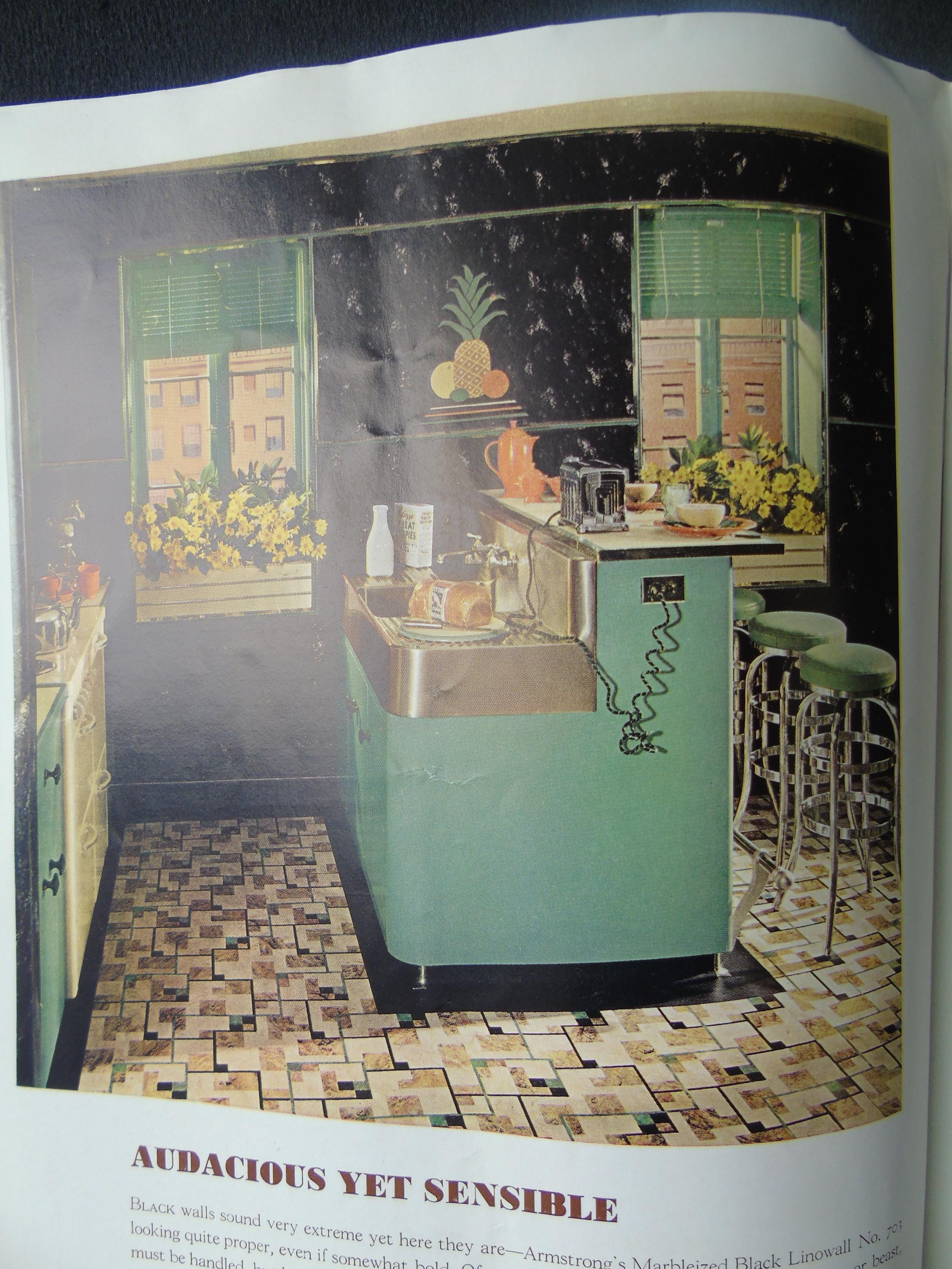 Colorful 1936 Armstrong Products Catalog, Flooring & Interiors - Etsy