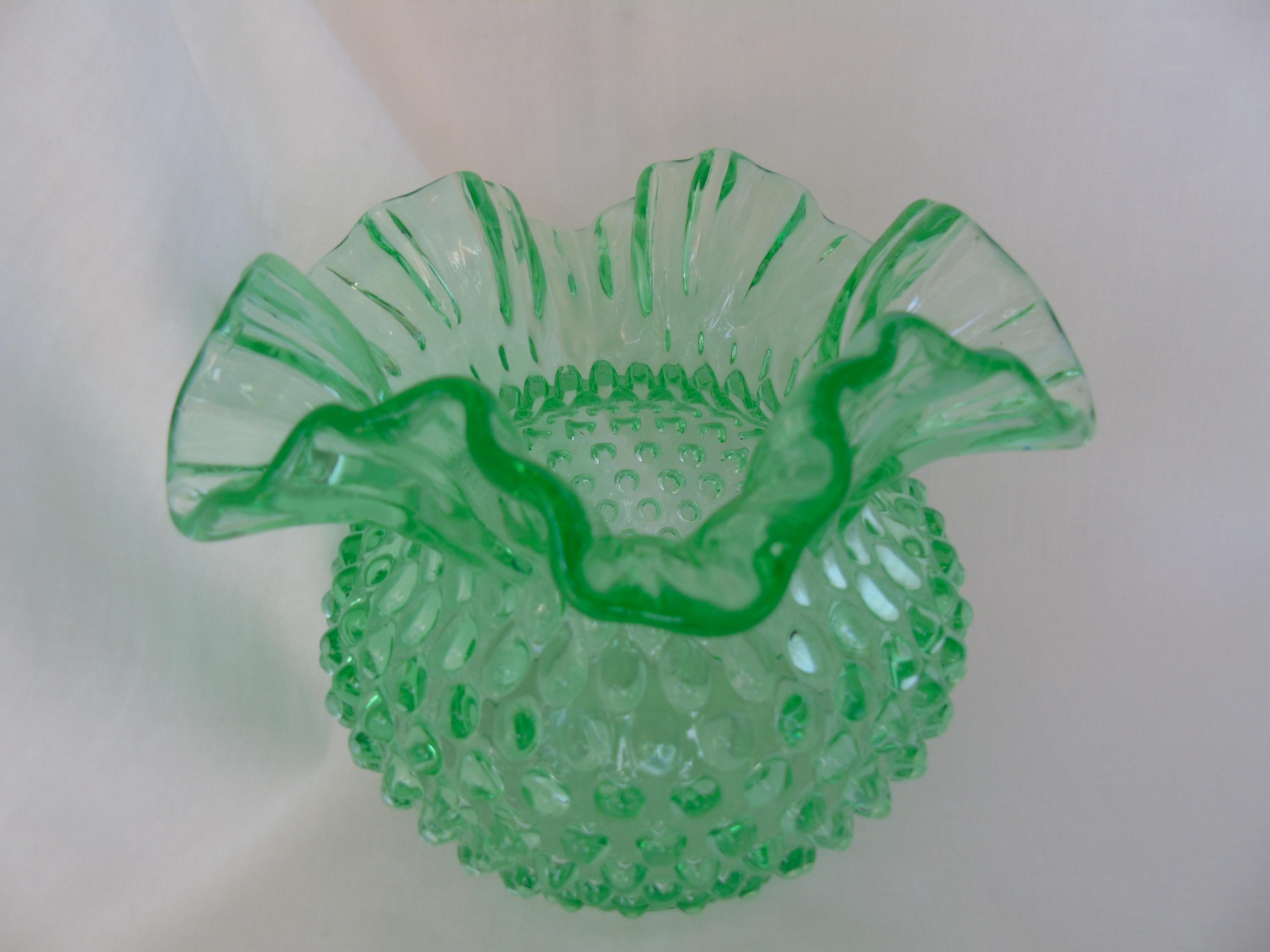 希少なフェントン プレーン グリーン No. 389 DC 5 インチ ホブネイル