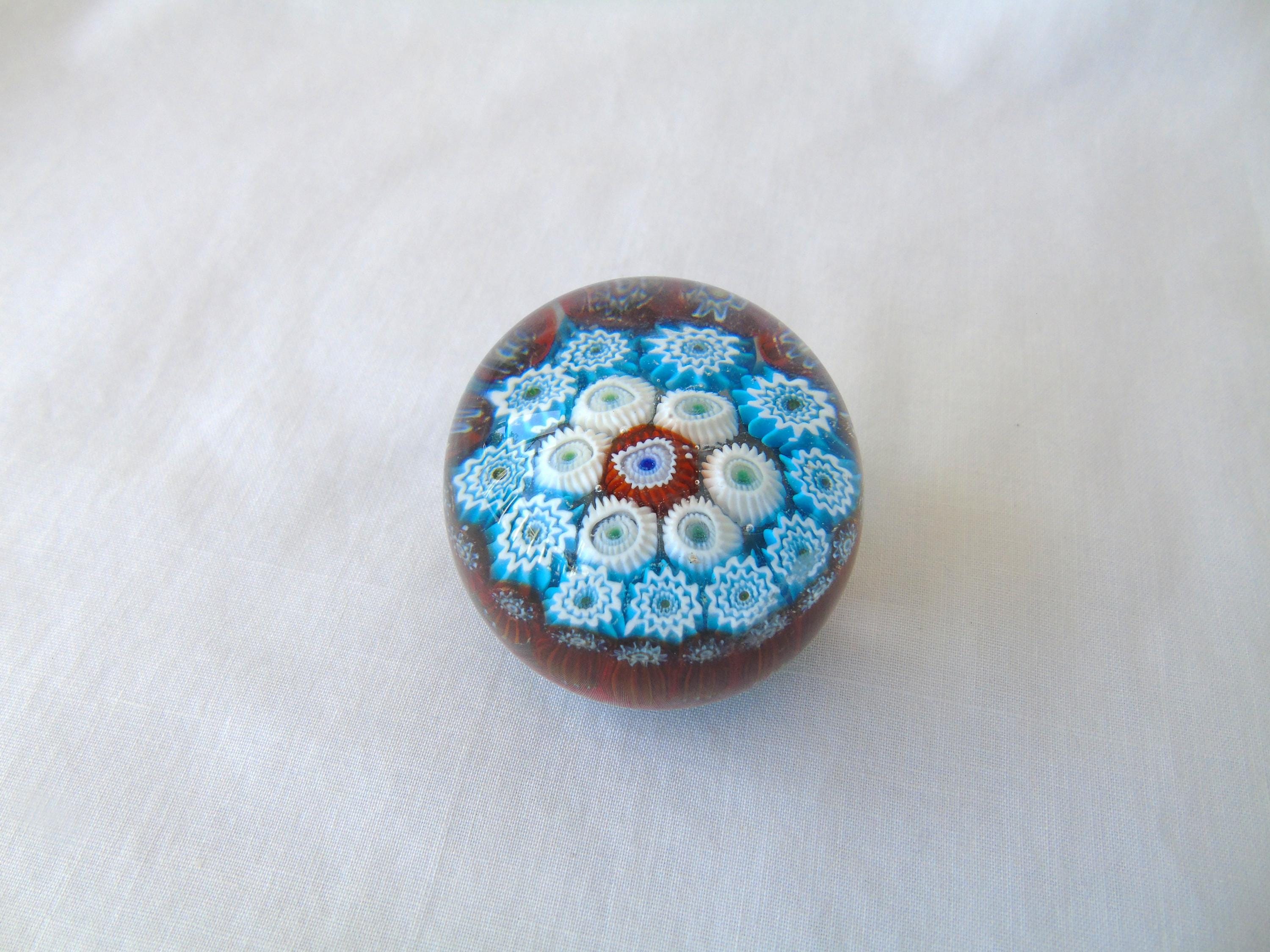 Small Murano Millefiori Paperweight