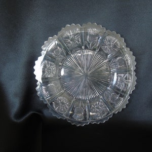 Fenton for L. G. Wright Thistle Dinner Plate