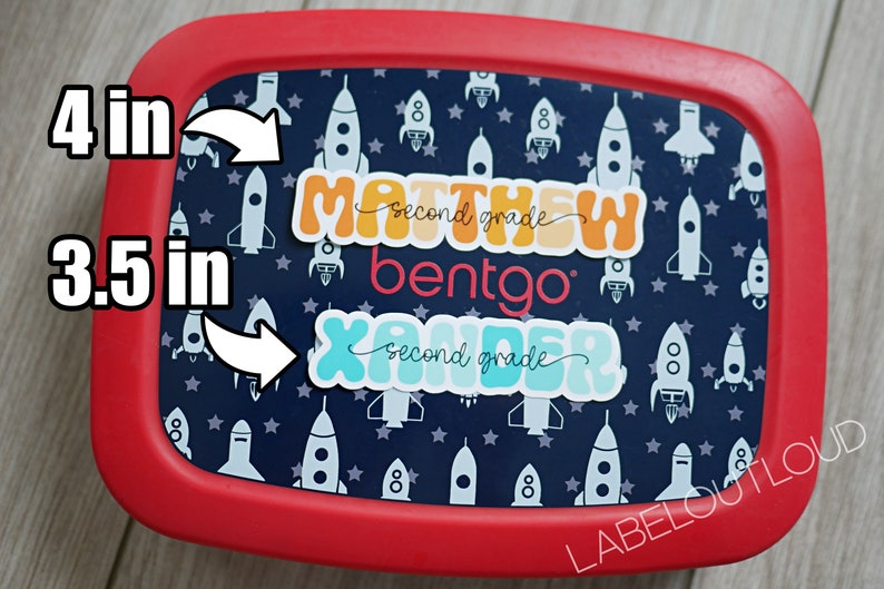 Personalized Name Stickers Kids Name Labels Laptop Bottle Etsy