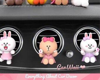 CARWAII LINE FRIENDS Car Air Freshener/car Freshies/car Vent