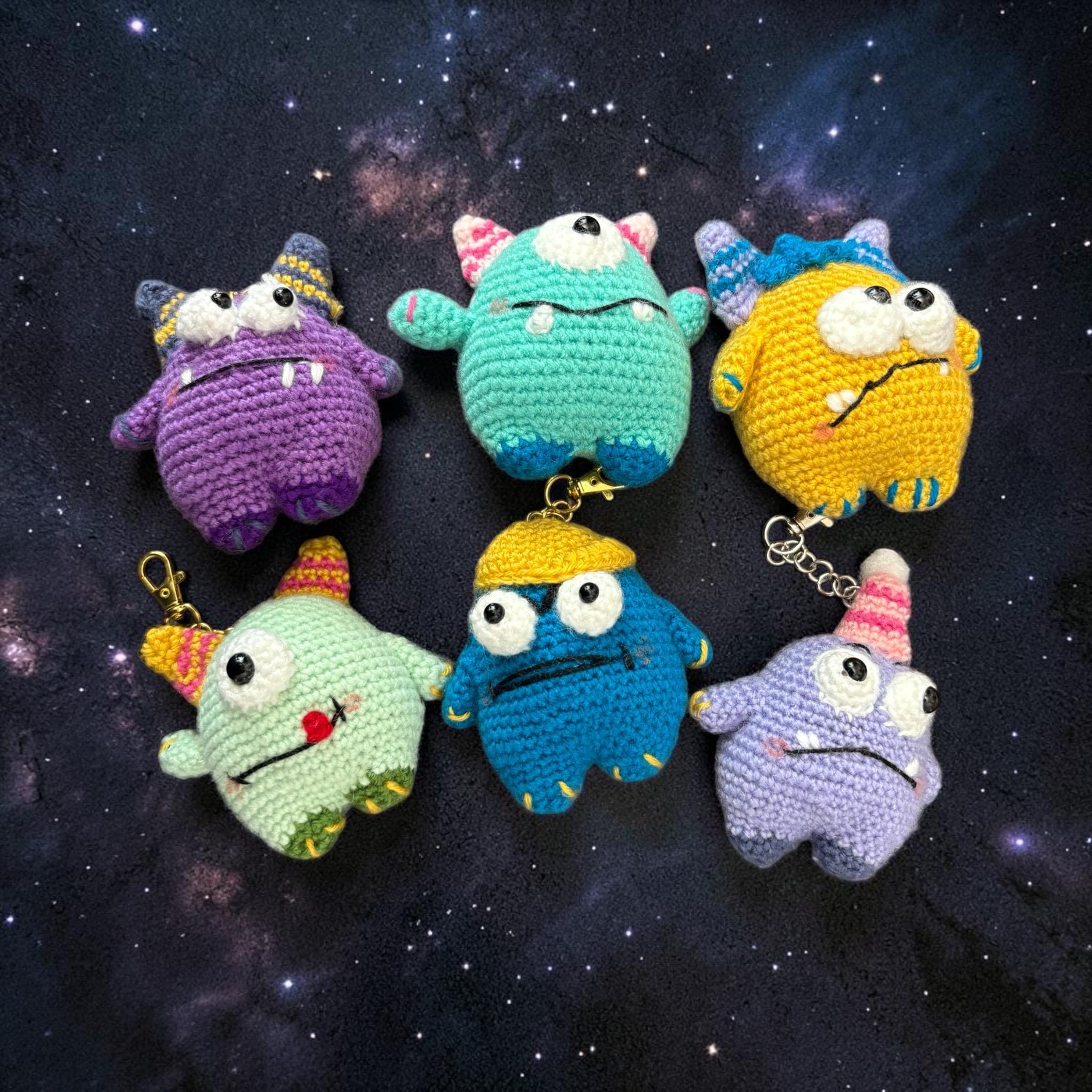Little Monster Keychain - Etsy