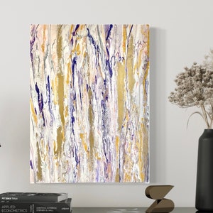 20x24 Original Acrylic Pour Painting – Fluid Art on Canvas – Hand-Painted Abstract Wall Decor