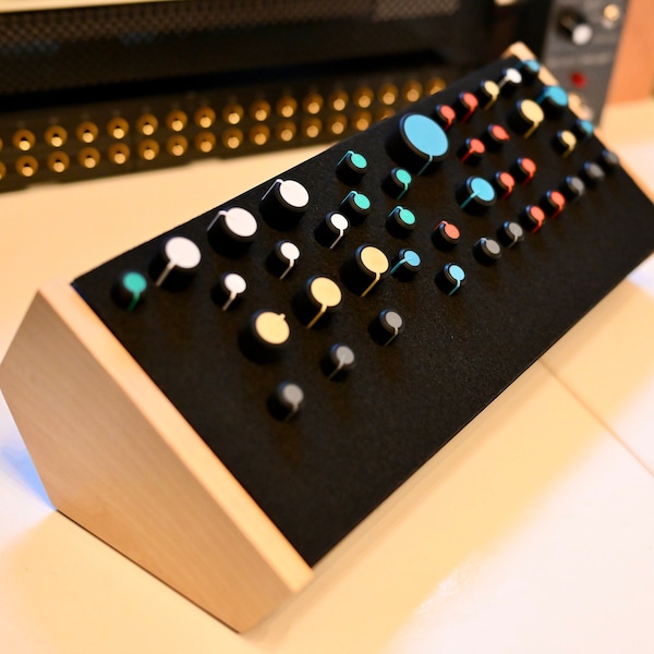 Felt Dust Cover for Pittsburgh Modular Taiga Desktop Synthesizer