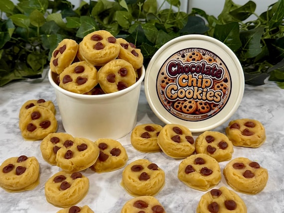 Chocolate Chip Cookie Wax Melts | Bakery Scent Wax Tarts | Soy Wax Melts | Dessert Wax Melt | Sweet Home Fragrance | Food Inspired Wax Melt