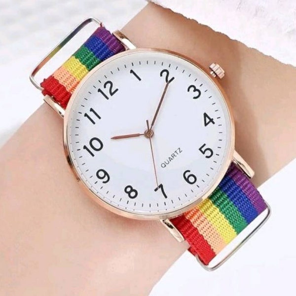 Rainbow Quartz Watch