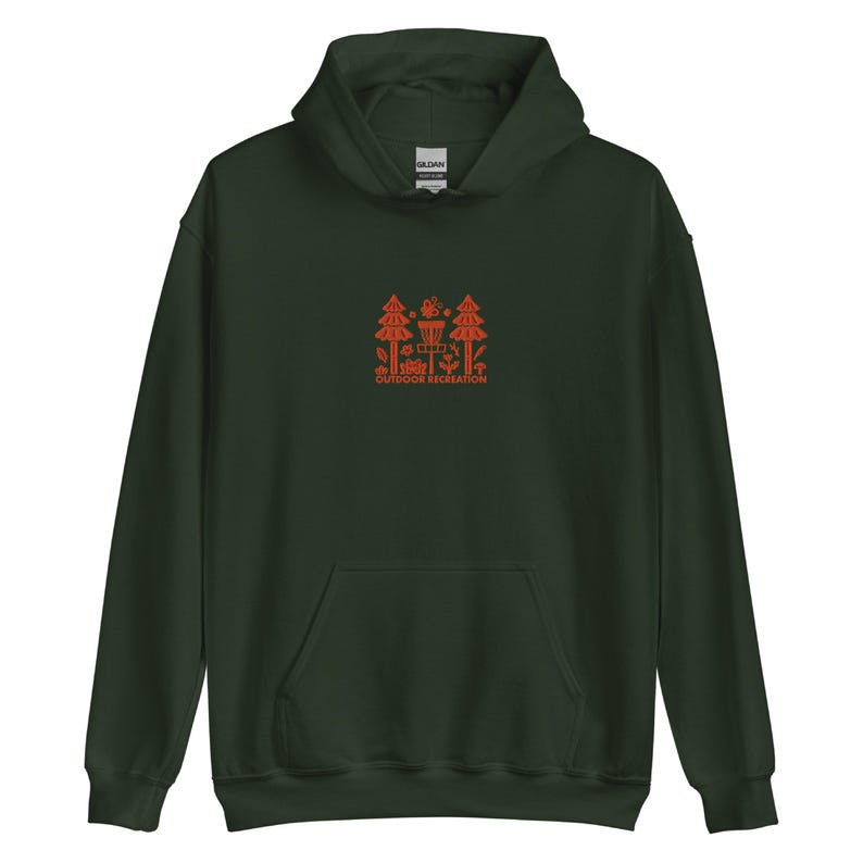 Outdoor Recreation Embroidered Disc Golf Hoodie image 1
