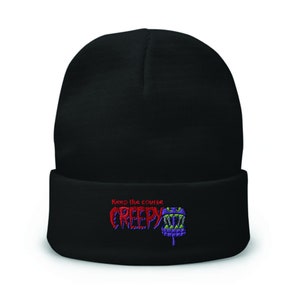 Keep The Course Creepy Disc Golf Beanie