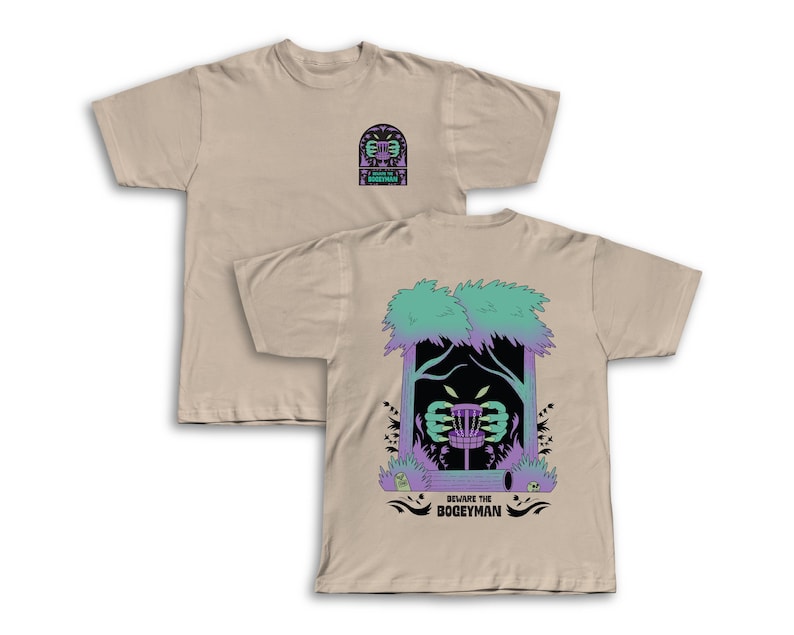 Camiseta de disc golf Bogeyman imagen 1