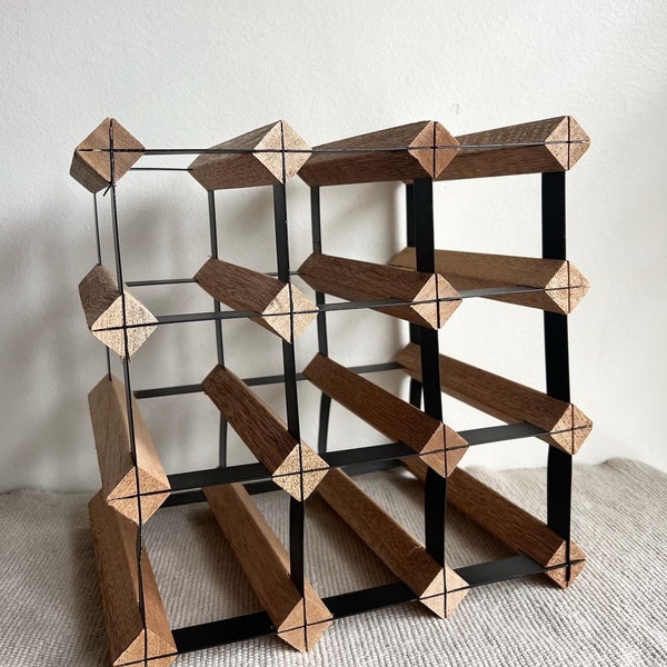 Metal Wine Rack Etsy