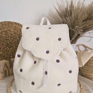 Sac à dos Teddy/ Sac à dos bouclette / Sac à dos enfant